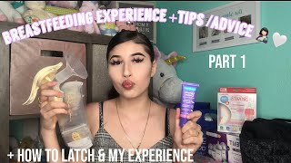 BREASTFEEDING TIPS & ADVICE PART 1 + MUST HAVES 🤱🏻| PREGNANT AT 15 🦋🤍