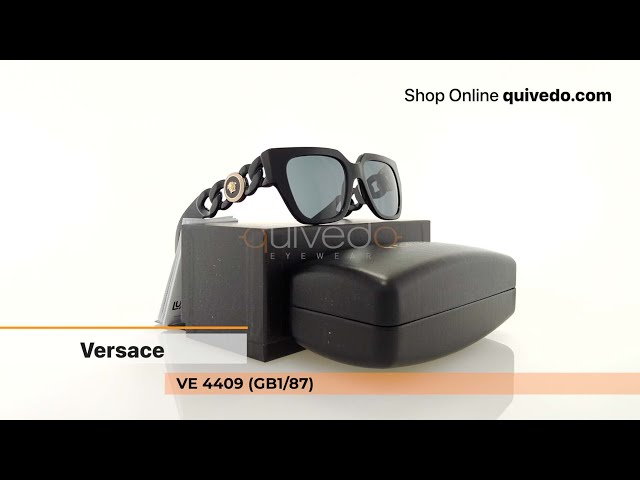 Vídeo relacionado con GAFAS DE SOL - VERSACE / 0VE4402 Calibre: 59 Color: GB1/87