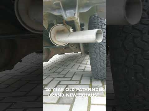 The Pathfinder Gets a New Exhaust