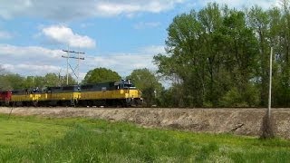 preview picture of video 'DQE TOE railroad at DeQueen, AR 04/19/2014  ©'