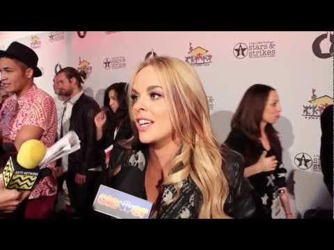Katy Tiz Interview- Stars & Strikes Charity Event 2013