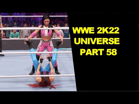 WWE 2K22 Universe - Meilee & Isabela Part 58