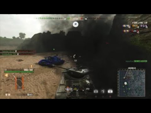 World of Tanks: Console Modern Armor - T77 3200 DMG 4 Kills