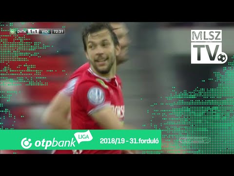 Márkvárt Dávid gólja a DVTK –  MOL Vidi FC mérkőzésen