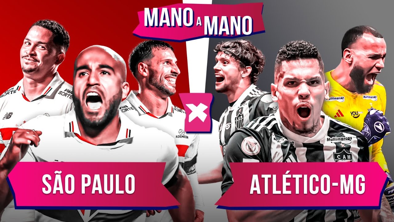 SÃO PAULO X ATLÉTICO-MG: QUEM É MELHOR? | MANO A MANO DA COPA BETANO DO BRASIL