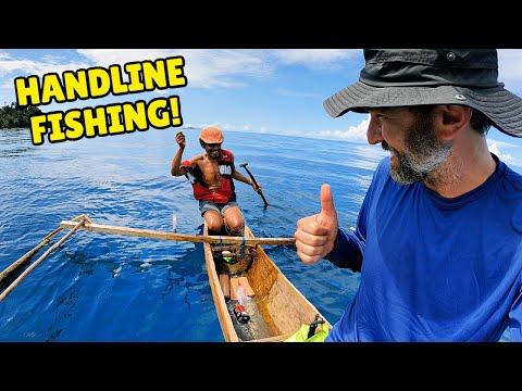 TRADITIONAL FISHING with LOCALS in  RAJA AMPAT | West Papua, INDONESIA | Traditional KAYAK
