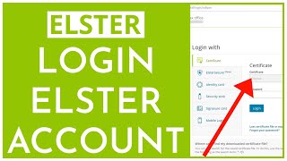 How To Login in Elster Account Online 2023?