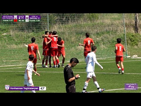 Ararat 1-07 (2-2) Pyunik 1-08 (16.04.23) 2022-23 AJC U16/A, Matchday 14