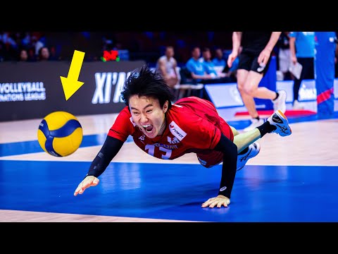 TOP 20 Craziest Saves by Volleyball Team Japan | VNL 2025