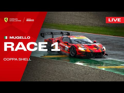 LIVE Ferrari Challenge EU - Mugello, Race 1 - Coppa Shell