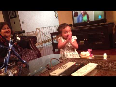 Vrisha singing happy birthday