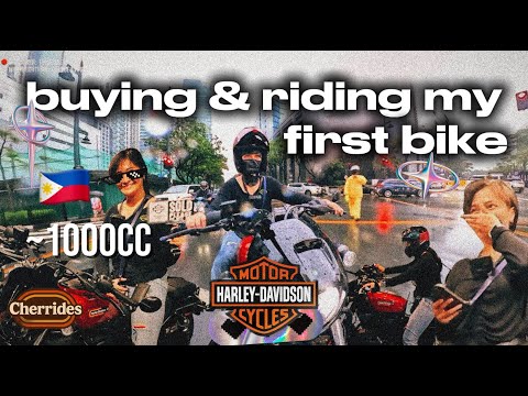 My FIRST Ever Motorcycle | Harley Davidson Nightster Special | Beginner Big Bike | Philippines