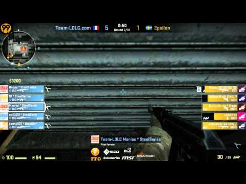 LDLC vs. Epsilon | Halbfinale, Fnatic FragOut League | de_train Map 1