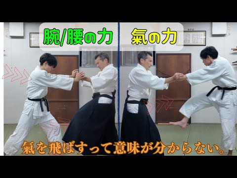 氣を通す？腕/腰力じゃない合氣の体使い