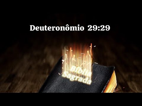 As coisas ocultas pertencem a Deus e as reveladas a nós