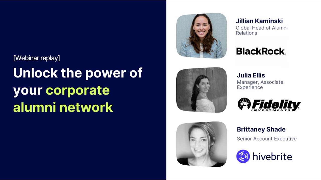 Unlock the power of your corporate alumni network