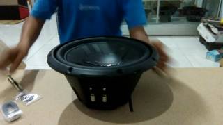 Unboxing Subwoofer Pioneer TS-W311D4