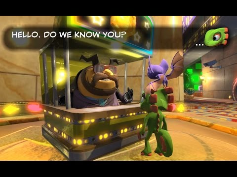 Yooka-Laylee Playthrough Part 11 [Capital Cashino + Boss Battle: I.N.E.P.T]