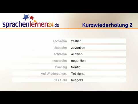 Niederländisch lernen (Teil 2)