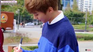 [ENG SUB] TEEN TOP ON AIR  - Chunji, Eunha ‘Hold Your Hand’ first + last broadcast behind