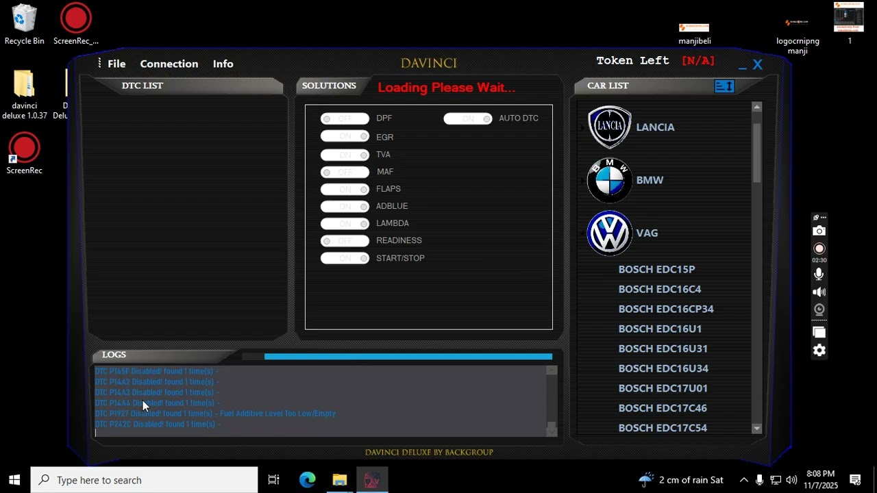 Davinci DPF EGR ADBLUE DTC Deluxe Edition 1.0.37