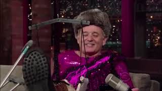 Bill Murray talks about Ghostbusters: The Video Game on Letterman (2010) video