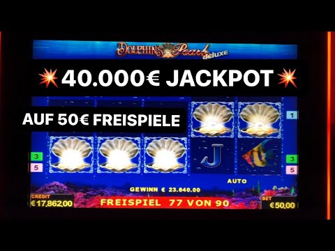 40 000€ MEGA JACKPOT💥Auf 50€ FREISPIELE Dolphins Pearl Novoline zocken Casino Spielothek Book of Ra