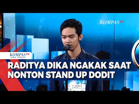 Raditya Dika Ngakak saat Nonton Stand Up Dodit