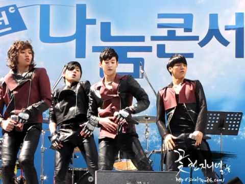 110326 TEEN TOP (틴탑) 청계천 나눔 콘서트 SUPA LUV