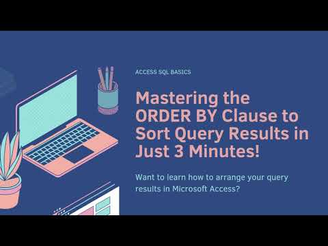 Master SQL ORDER BY Clause in 3 Minutes | Quick Tips to Sort Query Results