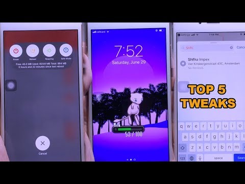 Top 5 Jailbreak Tweaks For iOS 12