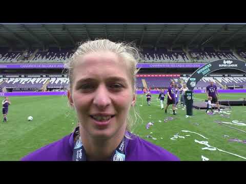 Ludmila Matavkova after RSC Anderlecht - KRC Genk Ladies on 25.05.2024