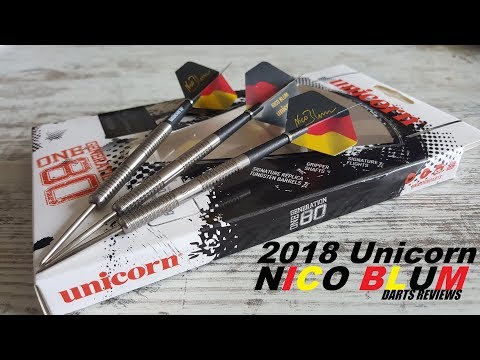 2018 UNICORN NICO BLUM DARTS - DARTS REVIEWS [HD]