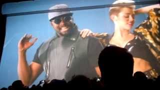 Will.i.am - Feelin Myself video &amp; scream and shout Live #Willpowertour Amsterdam