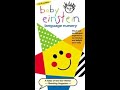 Baby Einstein Language Nursery 2002 VHS Walkthrough