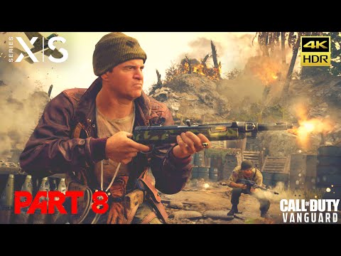 Call of Duty Vanguard (Xbox series X) Gameplay Part 8 [4K HDR 60FPS]