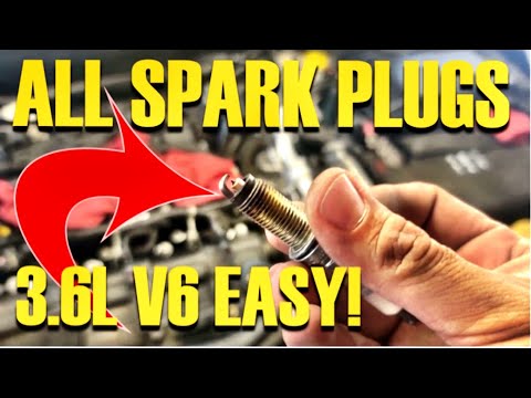 HOW TO REPLACE SPARK PLUGS & COILS ON 2015 CHRYSLER 200 C 3.6L V6 - FAST & EASY - FIX MISFIRE IDLE