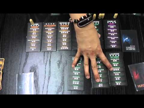 [B&C Games 桌遊教學] CS Files 犯罪現場