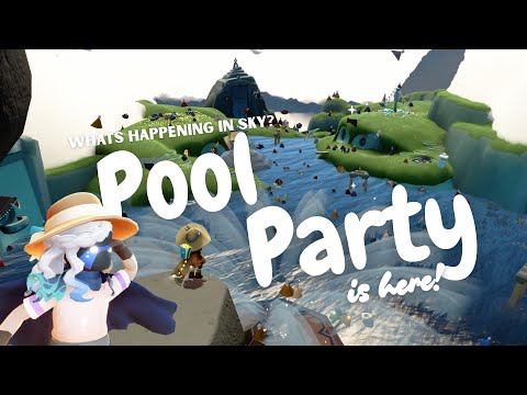 6th Sky Anniversary Pool Party is here! Sky children of the light | Noob Mode
