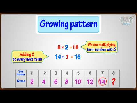 Number Patterns | Math | Grade 2 & 3 | Tutway