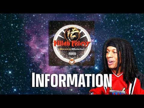 FIRST TIME HEARING Killah Priest - Information Reaction