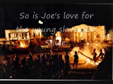 SLAVE JOE OF THE ALAMO, book trailer for 