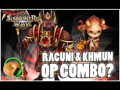 SUMMONERS WAR : Racuni & Khmun - OP Combo?