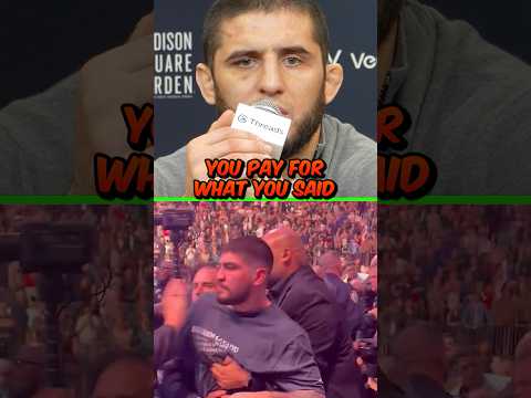 🥶 ISLAM MAKHACHEV SENDS MESSAGE TO DILLON DANIS AFTER BRAWL WITH TEAM KHABIB (UFC 322)