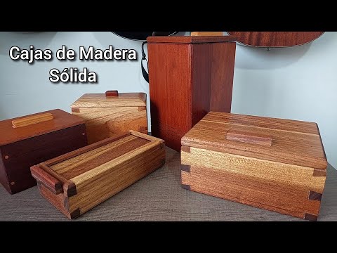 Different Styles of Wooden Boxes (Assemblies and Alternatives)