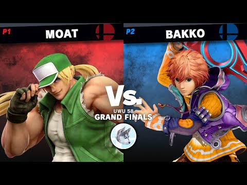 UWU 58 [Grand Finals] - Moat (Incineroar/Kazuya/Terry) Vs. Bakko (Incineroar/Shulk/Pyra/Mythra)