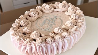 BOLO DE VITRINE OVAL COM TRUFA DE MARACUJÁ | BOLO PARA VENDER POR ENCOMENDA