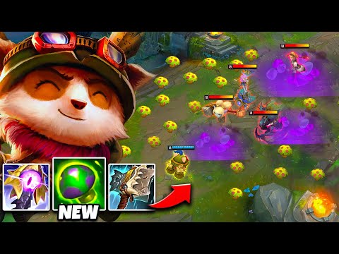 Teemo but massive buffs make him god-tier top lane (NO COUNTER)