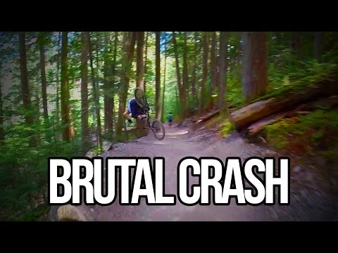 Brutal Mountain Bike Crash Whistler (FULL VERSION)