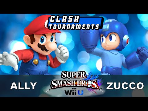 CLASH Invitational for Smash Wii U - Ally (Mario) vs Zucco (Mega Man)